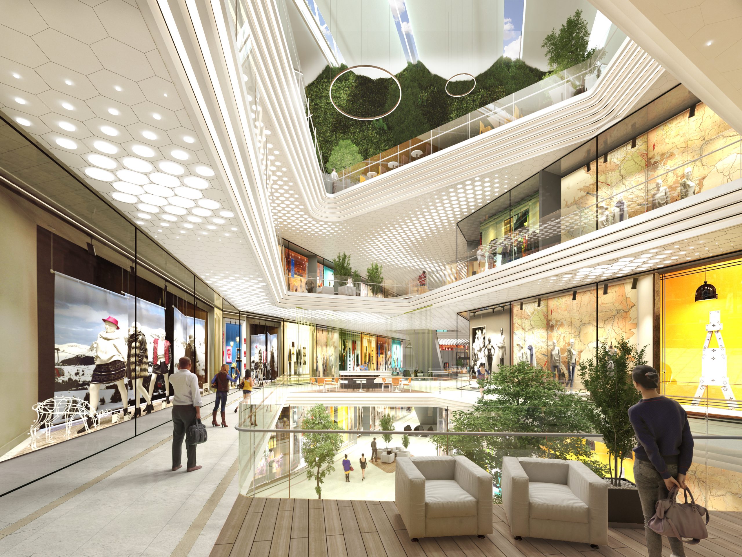 Retail Leisure Mall and Hotel - Twelve Architects and Masterplanners